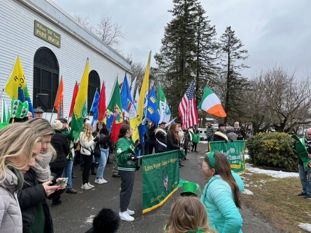Blumenthal attended St. Patrick’s Day events in Stamford, Waterbury, New Haven, and Norwich.